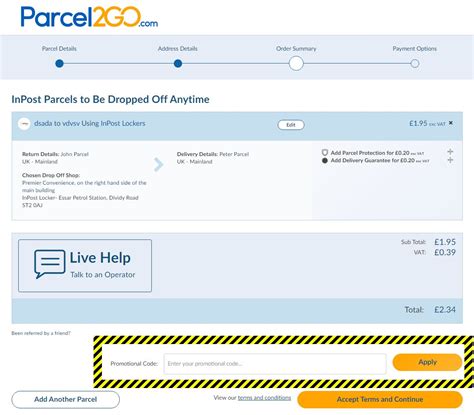 Parcel2go Discount Code 